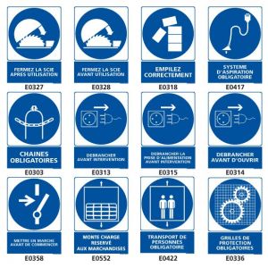 Panneaux de signalisation obligatoire