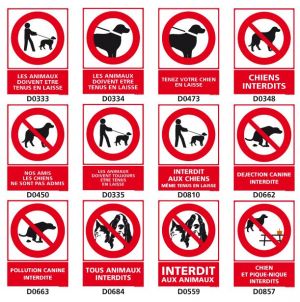 INTERDIT AUX ANIMAUX