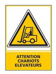 ATTENTION CHARIOTS ELEVATEURS (C0521)