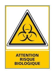 ATTENTION RISQUE BIOLOGIQUE (C0547)
