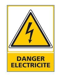 DANGER ELECTRICITE : 3 visuels disponibles