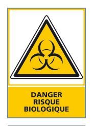 DANGER RISQUE BIOLOGIQUE (C0616)
