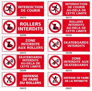 INTERDICTION pour la rue