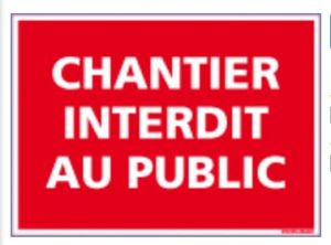 Chantier interdit au public (D0533) 