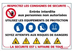 Consignes de sécurité (A0367)