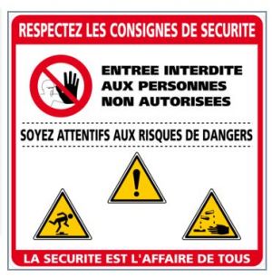 Consignes de securité D0935