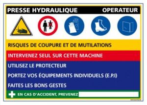 Fiche de Poste Presse Hydraulique (C1115)