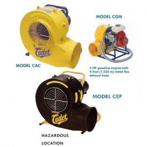 COPPUS® CADET, VENTILATEURS CENTRIFUGES MODÈLES, CAC / CEP