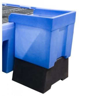 Bac de soutirage en polyéthylène pour IBC — 86 litres