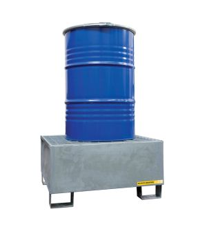 Bac de rétention acier pour 1 fût - 220 L