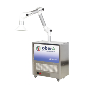 Filtre industriel anti-poussières COV ePUR010 B CA — Caisson mobile charbon actif