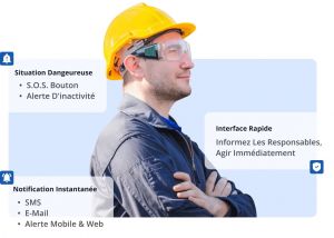 Solutions de sécurité pour les travailleurs isolés TrioMobil