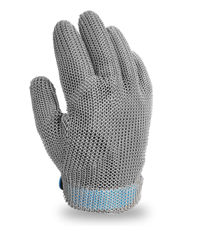 Gant anti coupures maille métallique 