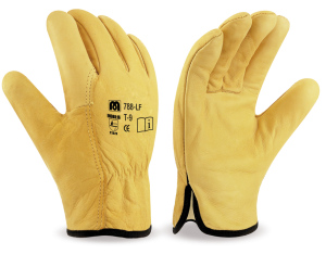 Gant anti froids de conduite en cuir 