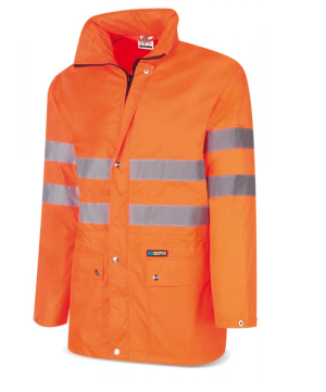 Veste Haute Visibilité polyester orange 