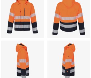 Veste en Softshell Haute Visibilité Hommes