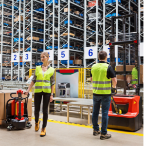 formation en conduite de transpalettes électriques