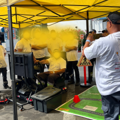 Simulateur voiture : Atelier Sécurité routière 