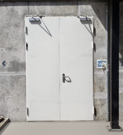 GRANDE PORTE COUPE-FEU 