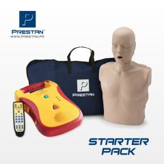 Mannequin adulte avec défibrillateur de formation 
