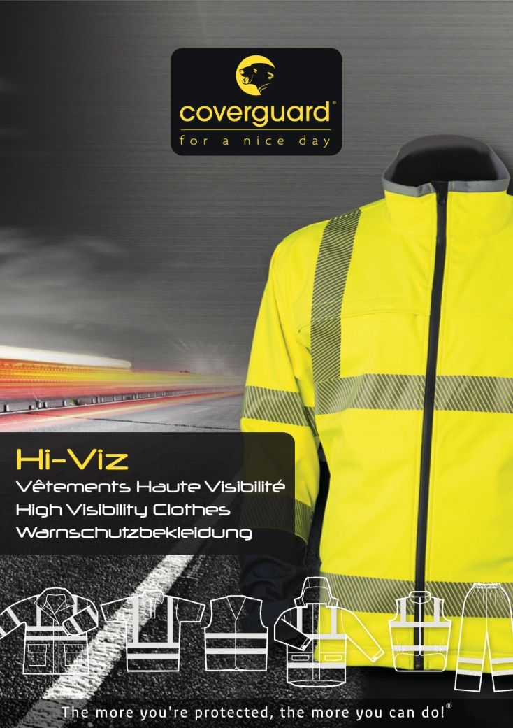 STATION Veste Softshell de travail Jaune FLuo - COVERGUARD