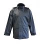 BLACK POLYURETHANE VESTE DE PLUIE 50870