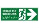 Panneau ISSUE DE SECOURS (B0272D)