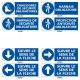 Signalisation d'obligation en industrie