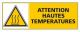 ATTENTION HAUTE TEMPERATURE (C0280)