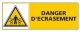 DANGER D'ECRASEMENT : 5 visuels disponibles