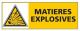 MATIERES EXPLOSIVES (C0418)