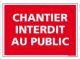 Chantier interdit au public (D0533) 