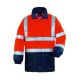 Veste PU HARBOR ROUGE ORANGÉ 