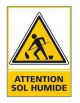 ATTENTION SOL HUMIDE (C0551)