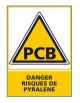 DANGER RISQUE DE PYRALENE (C0620)
